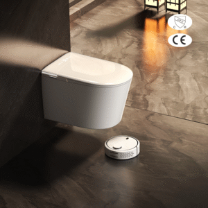 Vaso sanitário inteligente padrão americano | Vaso sanitário inteligente BIKI Wall Hung (certificado pela CE/CUPC)