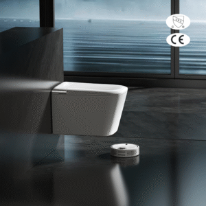 Vaso sanitário inteligente suspenso na parede: Certificação dupla CUPC e CE, atendendo a rigorosos padrões europeus e americanos