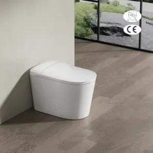 Descarga silenciosa do vaso sanitário inteligente e controle por aplicativo