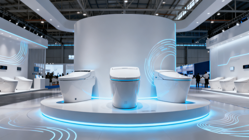 Os banheiros com IA estão aqui