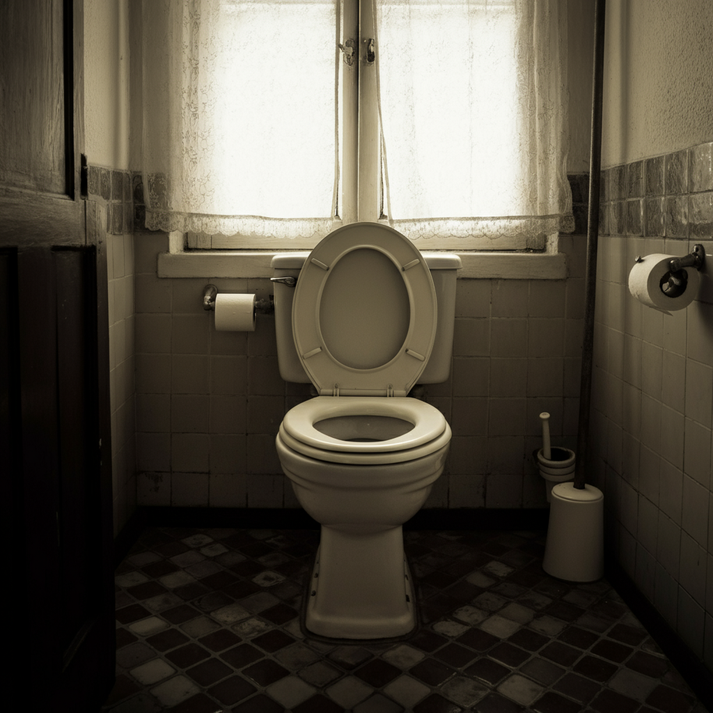 Uma imagem simples lado a lado mostrando o perfil de um vaso sanitário redondo e de um vaso sanitário alongado, com rótulos "Round" (redondo) e "Elongated" (alongado)"