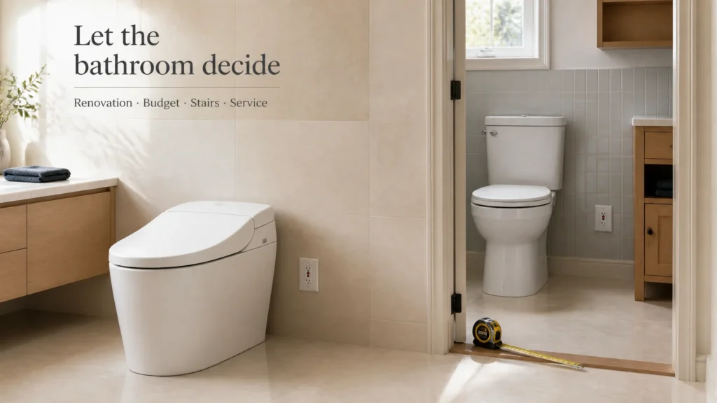 Pre-Purchase Checks: Bathroom Renovation, Practical Bathroom Upgrades, GFCI Outlets, and Threshold Measurements