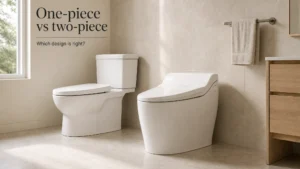 One-Piece vs Two-Piece Smart Toilets: Which Design Is Right?
