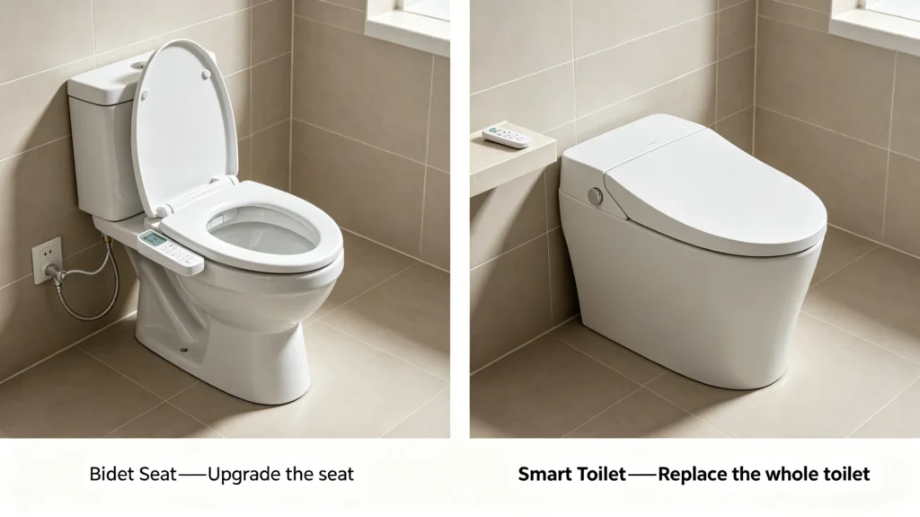What Is a Bidet Seat? + What Is a Smart Toilet?